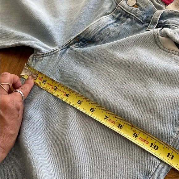 Vintage Levi’s 518 superlow light wash boot cut  denim jeans ( 30 x 28 ) USA - Picture 14 of 16
